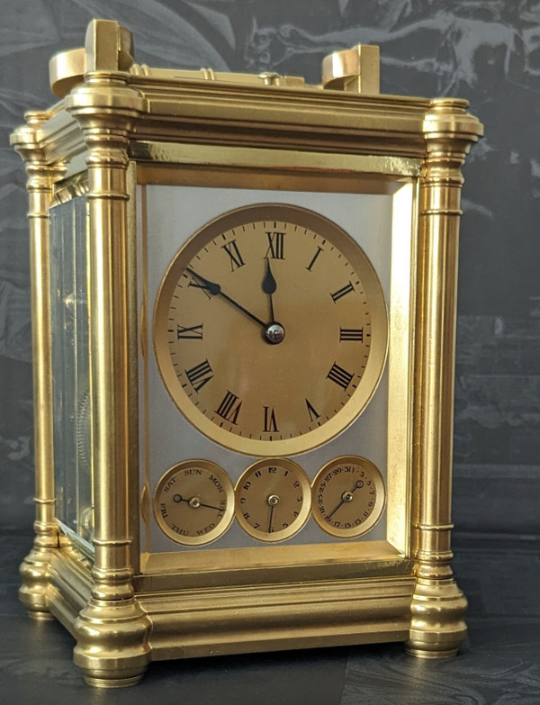 Drocourt grand strike travel clock