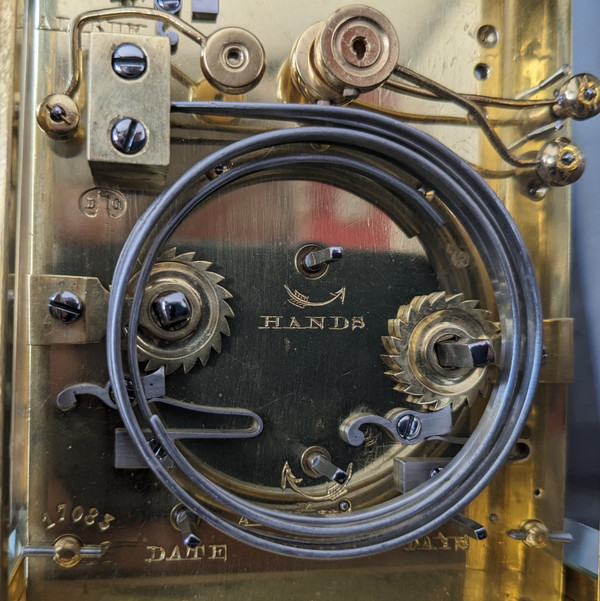 Drocourt grand strike travel clock