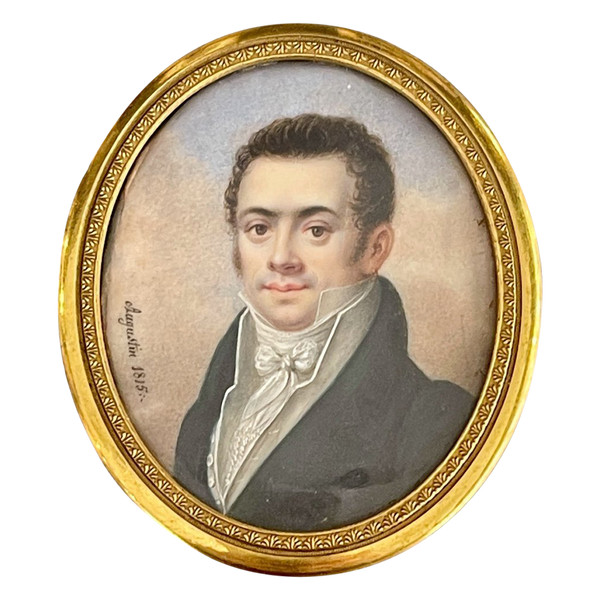 Charles Henri Augustin: Miniaturporträt von Louis Herold