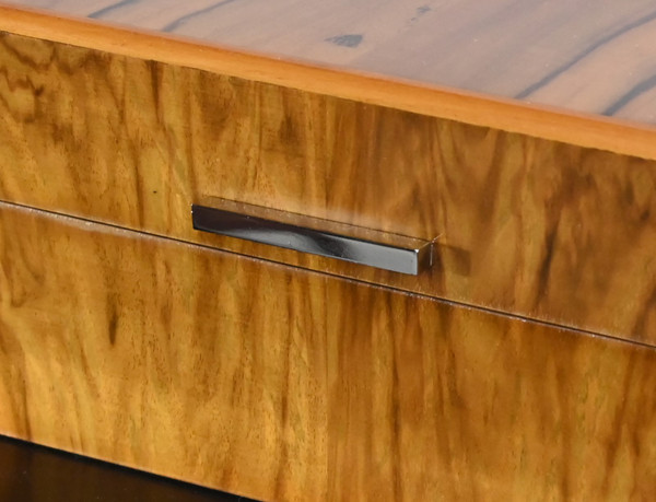 Cigar Box in Walnut Veneer, Maison Lemaire Paris, Art Deco – 1920