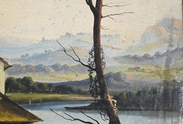 Miroir Trumeau en Bois Doré – Fin XIXe