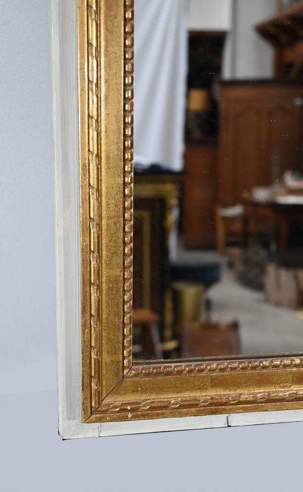 Miroir Trumeau en Bois Doré, style Louis XVI – Fin XIXe