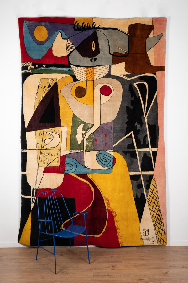 According to Le Corbusier, Carpet, or tapestry “Taurus II”. Contemporary work.