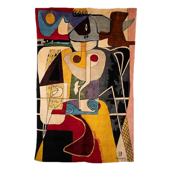 According to Le Corbusier, Carpet, or tapestry “Taurus II”. Contemporary work.