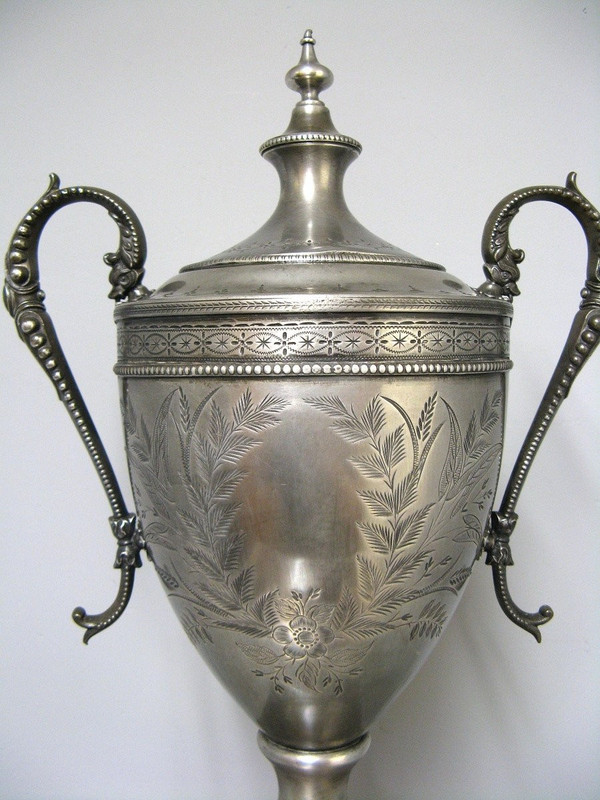 Fontaine à Thé XIXe. Samovar Mi-victorien.