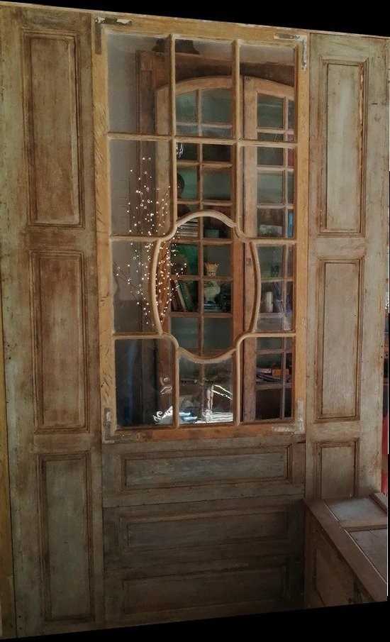 Utilisation De Matériaux Anciens En Décoration Porte Fenetre Volet Boiserie