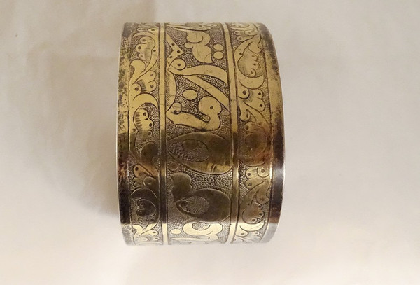 Bracciale Simbirsk in argento sterling vermeil 27,23 gr del XIX secolo
