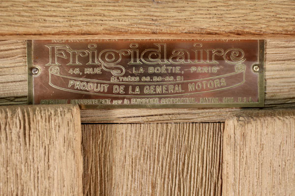 FRIGIDAIRE 1950 wooden cooler