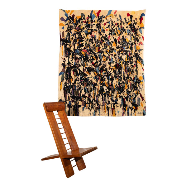Danhôo. Carpet, or tapestry, in wool. Contemporary work