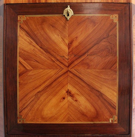  Piccolo Segretario in Legno Prezioso, Luigi XVI - XVIII°