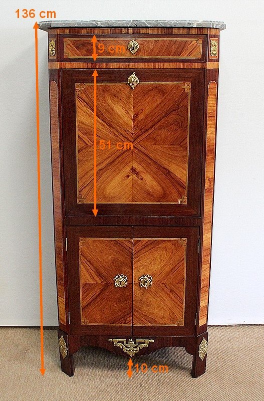  Piccolo Segretario in Legno Prezioso, Luigi XVI - XVIII°