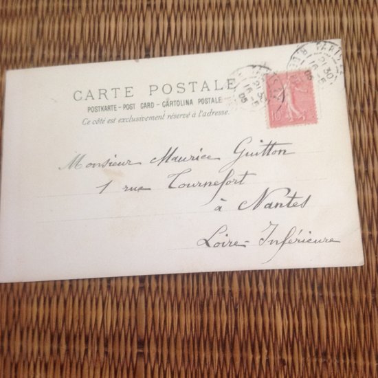 LOT de deux cartes anciennes de Mucha