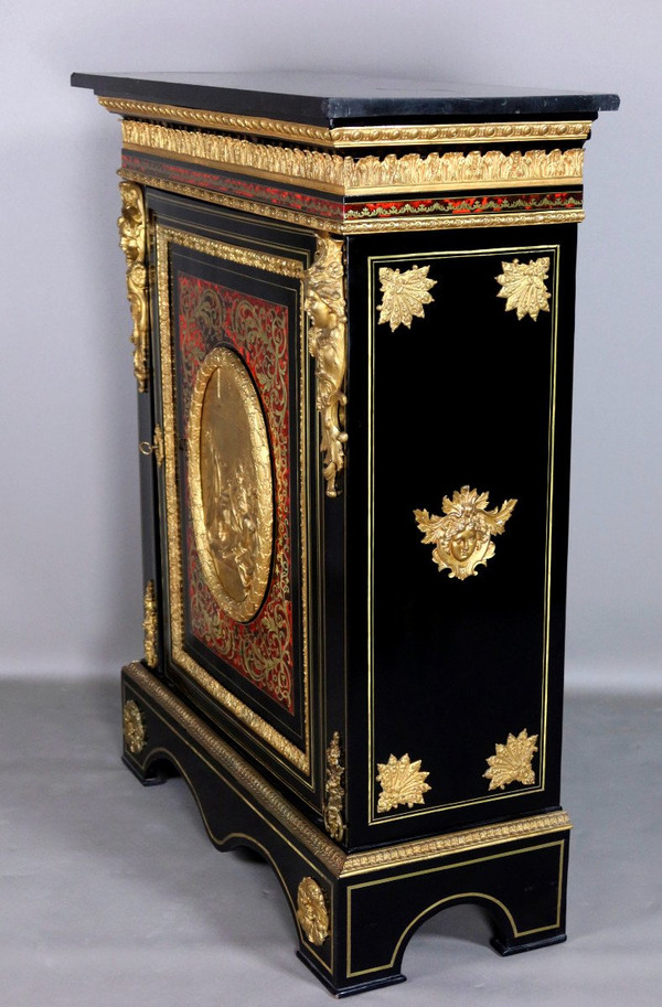 Buffet En Marqueterie Boulle XIX ème Siècle