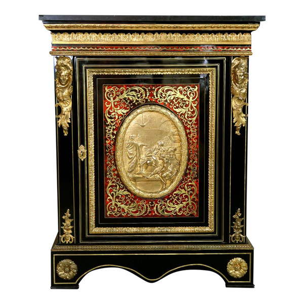 Buffet En Marqueterie Boulle XIX ème Siècle