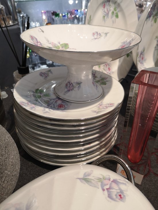 Service de table en porcelaine de limoges Lamotte années 30