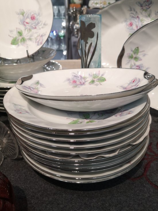 Service de table en porcelaine de limoges Lamotte années 30