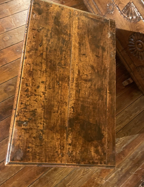 Small Italian Walnut Chest of Drawers-17th Century