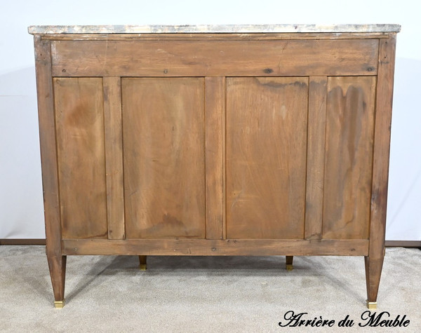 Buffet en Loupe de Thuya et Acajou, style Louis XVI – 2ème partie XIXe