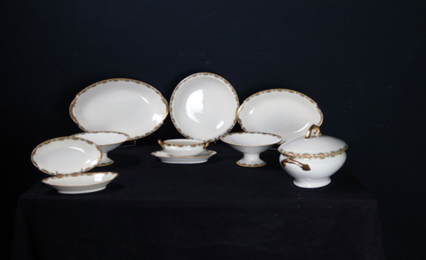 Service De Table 57 Pièces Betoule Et Legrand Limoges
