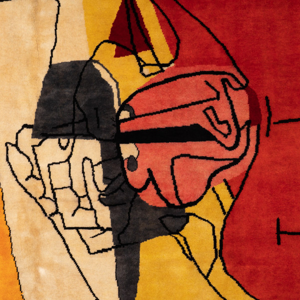 Carpet, or tapestry “Taurus XIII”. Contemporary work