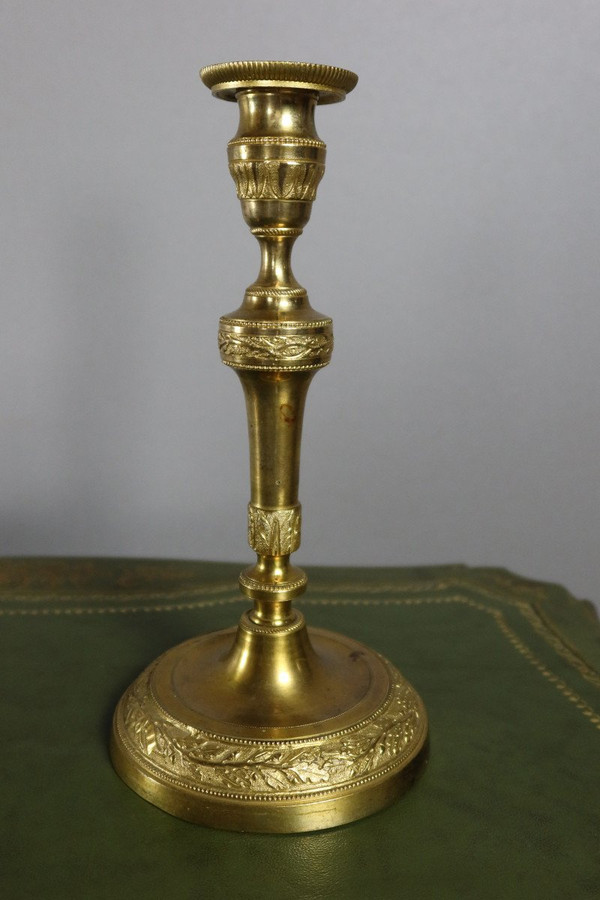 Coppia di candelieri di epoca Luigi XVI