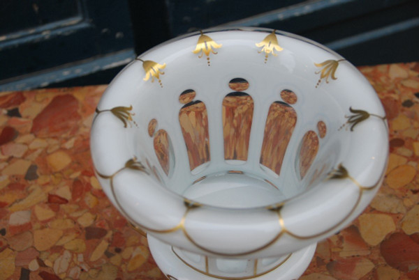 Vase Medicis En Cristal Overlay