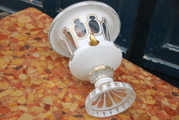 Vase Medicis En Cristal Overlay