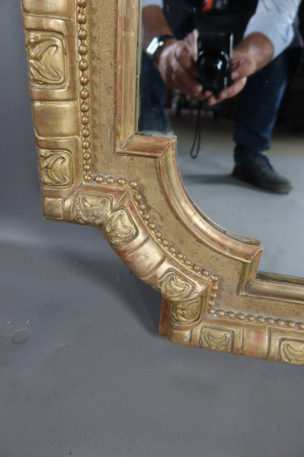 Spiegel Vergoldetes Holz Epoche Napoleon III