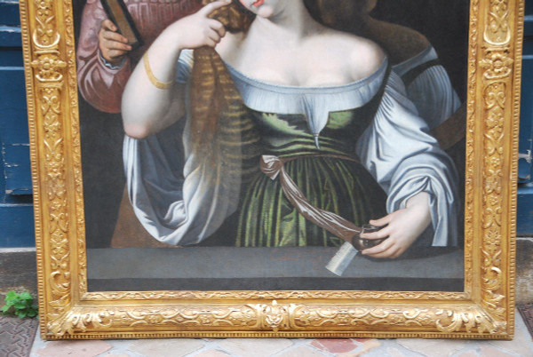 Dopo Tiziano, La giovane donna allo specchio del XVII secolo
