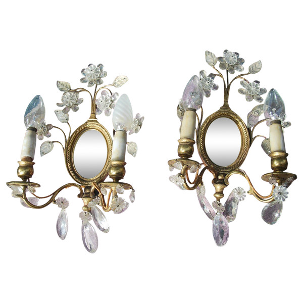 Paire d'Appliques De La Maison Baguès