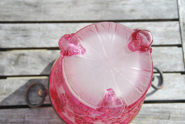 Baccarat Crystal Champagne Bucket, Vines Circa 1880