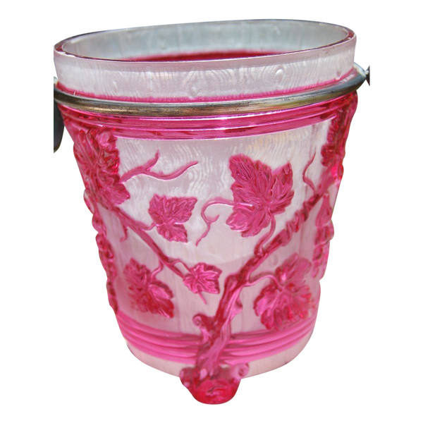 Baccarat Crystal Champagne Bucket, Vines Circa 1880