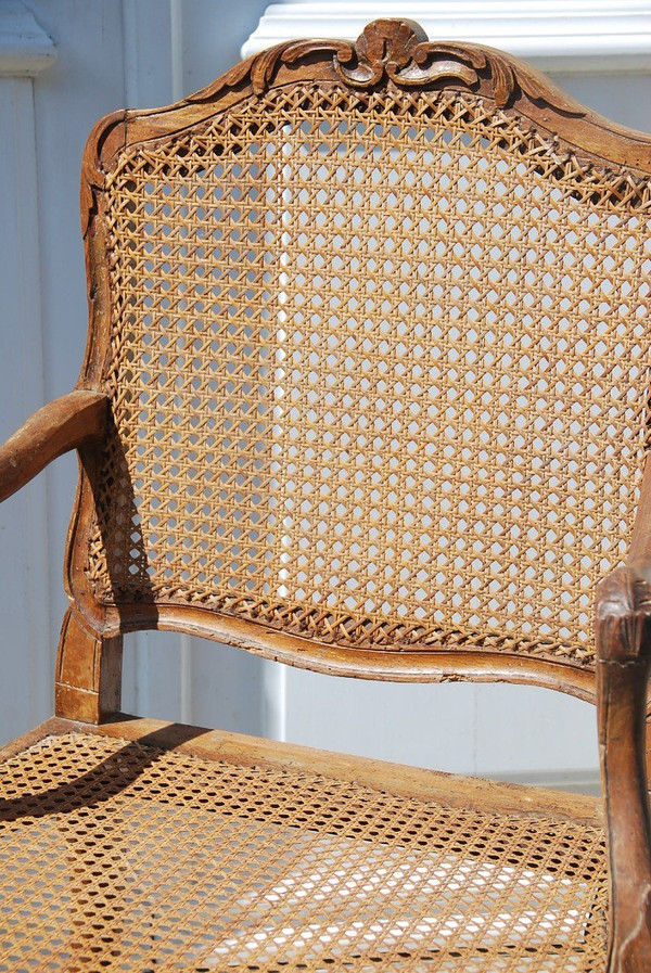 Sessel Canné Epoche Régence XVIII. Jahrhundert