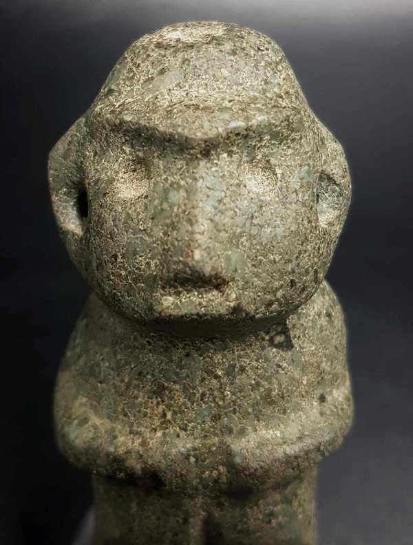 Figure-pendant, Mezcala, Guerrero State, Mexico
