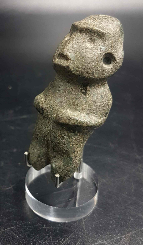 Figure-pendant, Mezcala, Guerrero State, Mexico