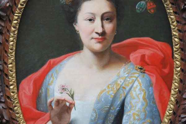 Holländische Schule des XVIII. Jahrhunderts Paar Porträts Kerens De Hongne