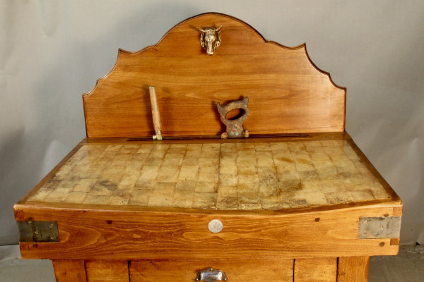 Antique Butcher's Block