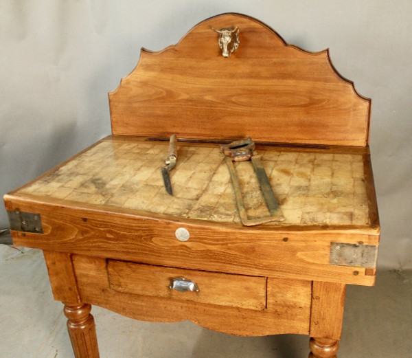 Antique Butcher's Block