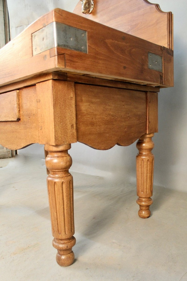 Antique Butcher's Block