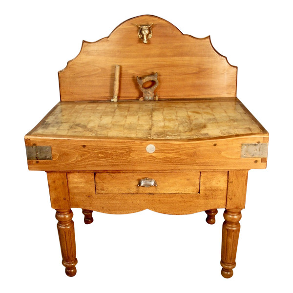 Antique Butcher's Block