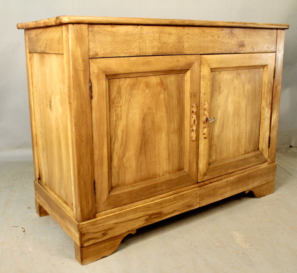 Buffet Louis Philippe XIXème En Noyer Blond