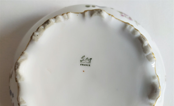 Limoges-Porzellan GDA Dose Bonbonnière Coffret