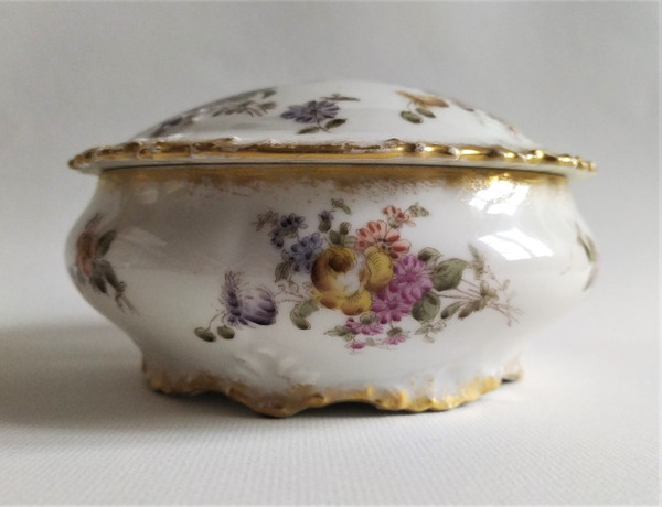 Limoges-Porzellan GDA Dose Bonbonnière Coffret