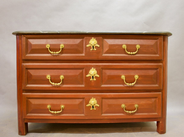 Kommode Louis XIV Oben Kunstmarmor