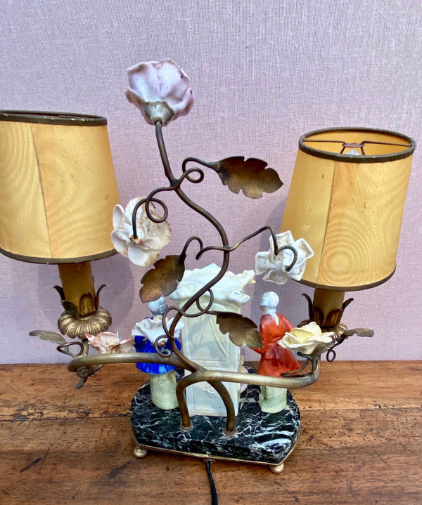Candlestick lamp