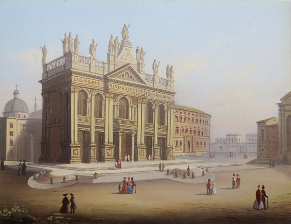 Vues de Rome, XIXe siècle.