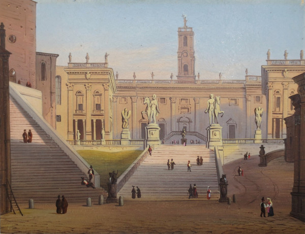 Vues de Rome, XIXe siècle.