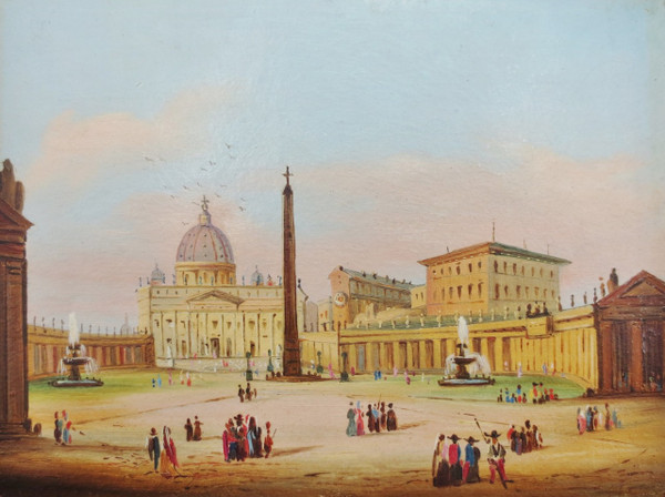 Vues de Rome, XIXe siècle.  