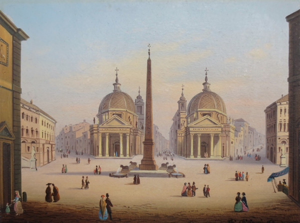 Vues de Rome, XIXe siècle.  