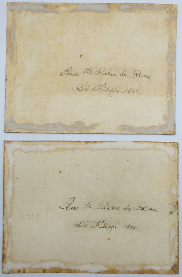 Vues de Rome, XIXe siècle.  